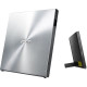 ASUS Привід оптичний портативний ASUS SDRW-08U5S-U DVD+-R/RW burner USB2.0 срібло Retail Box Slim (90DD0112-M29000)