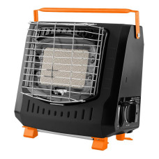 Neo Tools gas heater, 2.2kW, 160g/hour, cartridge, regulator, piezo ignition, black (90-133)