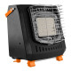 Neo Tools gas heater, 2.2kW, 160g/hour, cartridge, regulator, piezo ignition, black (90-133)