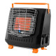 Neo Tools gas heater, 2.2kW, 160g/hour, cartridge, regulator, piezo ignition, black (90-133)