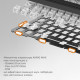 Клавиатура Ajazz AK980 MAX Magnetic Switch USB UA White/Blue (AK980-MAX-M-BWDB)