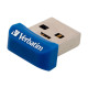 USB флеш накопитель Verbatim 32GB Store 'n' Stay NANO Blue USB 3.0 (98710)