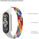 Ремешок для фитнес браслета Armorstandart Braided Solo Loop для Xiaomi Mi Band 7/6/5/4 Pride Edition size S (ARM64941)