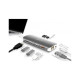 Порт-репликатор J5create Dock-Station USB-C 9-in-1 (хаб/HDMI/PD/картридер) (JCD383-N)