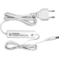 U-Prox Блок живлення для охоронного приладу PSU 0,7 White, 220V AC/12V DC, 700mA, jack 5,5x2,1mm, захист від КЗ, білий (4820261370805)
