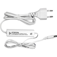 U-Prox Power supply for security device PSU 0,7 White, 220V AC/12V DC, 700mA, jack 5,5x2,1mm, short circuit protection, white (4820261370805)