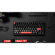 Lemokey Клавіатура механічна X4 84Key, Keychron Red, USB-A, QMK/VIA, Hot-Swap, EN/UKR, RGB, чорний (X4-H1-UA)