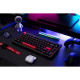 Lemokey Клавіатура механічна X4 84Key, Keychron Red, USB-A, QMK/VIA, Hot-Swap, EN/UKR, RGB, чорний (X4-H1-UA)