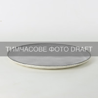 ARDESTO Тарілка Ardesto Daiano, 22см, порцеляна, сірий (AR1722DG)