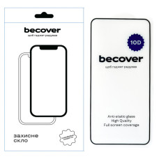 Стекло защитное BeCover Poco F6 Pro 10D Black (712586)