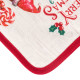 ARDESTO Набір прихваток для кухні Christmas Gingerbread 18х20см, 18х30см, 100% поліестер (верх), 100% бавовна (низ), червоний (ART14HG)