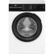 Beko WM Beko front load, 6kg, 1200, B, 45cm, display, invertor, steam, white (BM1WFSU36233WPBB)