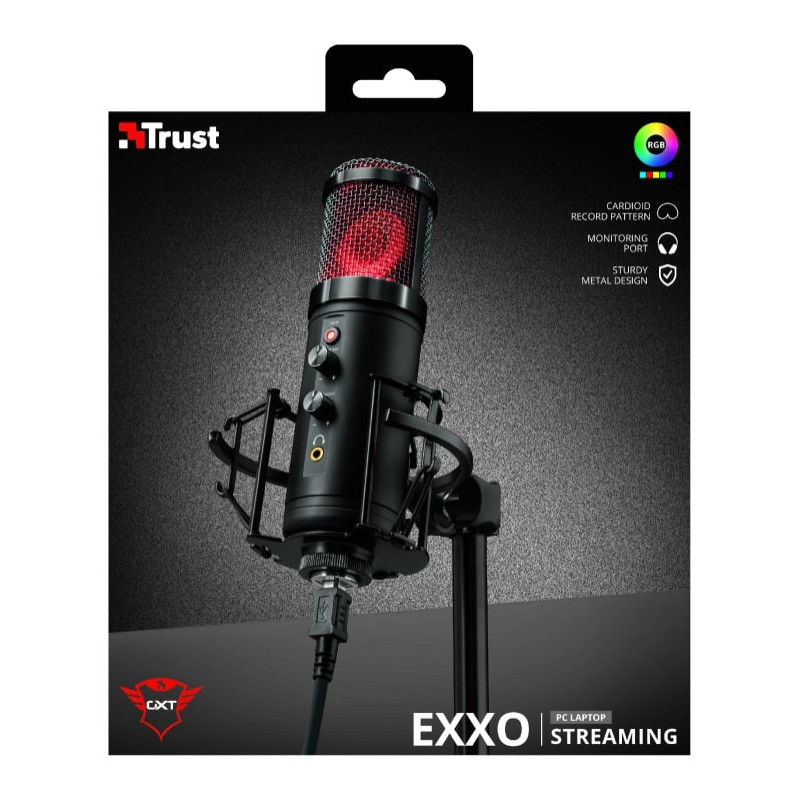 Trust GXT 256 Exxo USB Streaming Microphone
