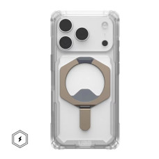 Чехол для мобильного телефона UAG Plasma XTE MagSafe iPhone 17 Pro Clear/Titanium (114527114G36)