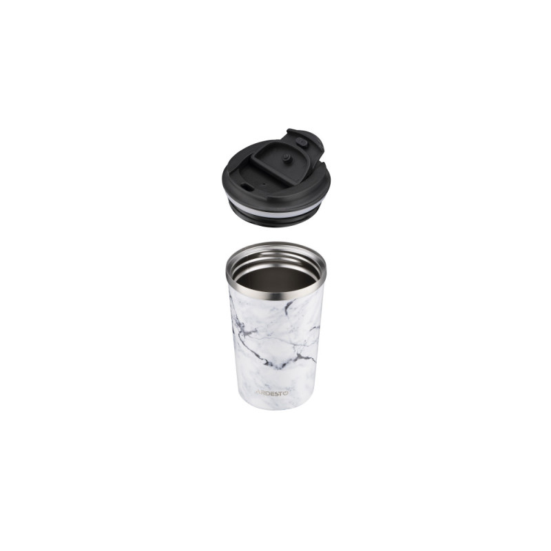 ARDESTO Travel mug Marmo 360 ml, stainless steel