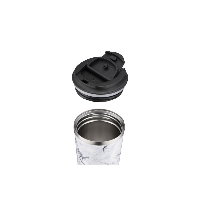 ARDESTO Travel mug Marmo 360 ml, stainless steel