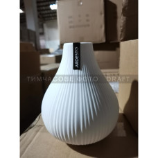 ARDESTO Vase Lucca, 13х15.5cm, porcelain, white (AR3802W)
