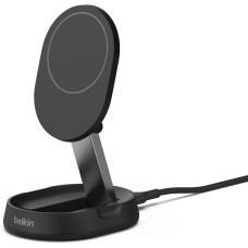 Belkin Зарядное устройство безпроводное 15Вт Stand Magnetic Qi2, черный (WIA008VFBK)