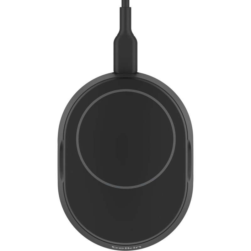 Belkin Зарядное устройство безпроводное 15Вт Stand Magnetic Qi2, черный (WIA008VFBK)