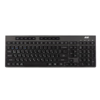 2E Клавиатура мембранная KS280 120key, WL/BT, EN/UK/RU, silent, чёрно-серая (2E-KS280WBGR_AK)