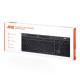 2E Keyboard membrane KS270 120key, WL/BT, EN/UK/RU, silent, black-grey (2E-KS280WBGR_AK)