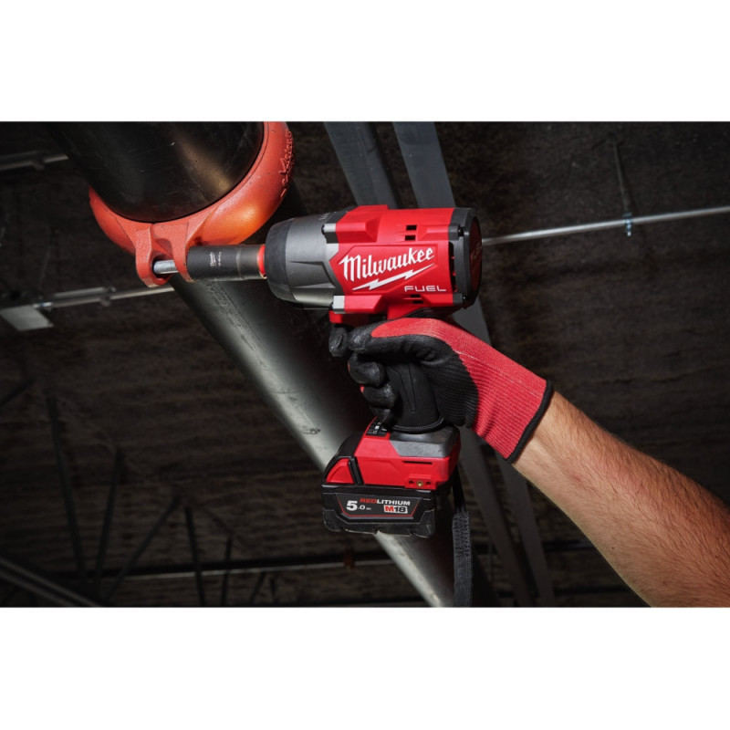 Milwaukee Гайковерт ударний акумуляторний Milwaukee M18 FHIW2F12-0X 18В 1491Нм 0-2000об/хв 1/2" кейс 3.4кг без АКБ та ЗП (4933492782)