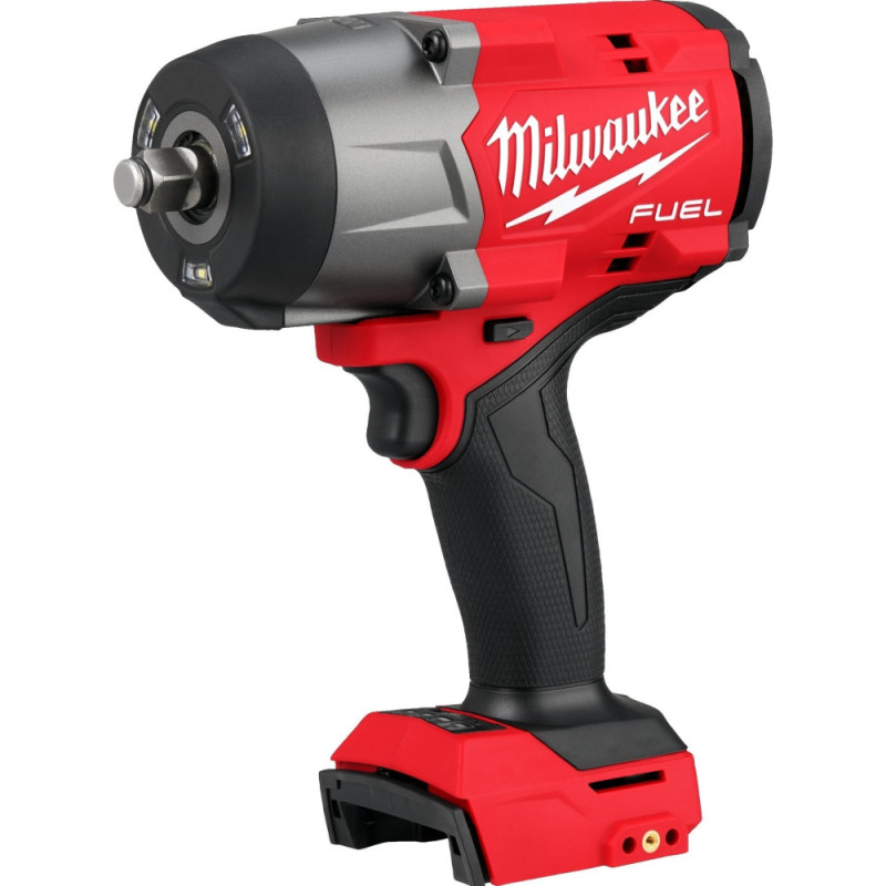 Milwaukee Гайковерт ударний акумуляторний Milwaukee M18 FHIW2F12-0X 18В 1491Нм 0-2000об/хв 1/2" кейс 3.4кг без АКБ та ЗП (4933492782)