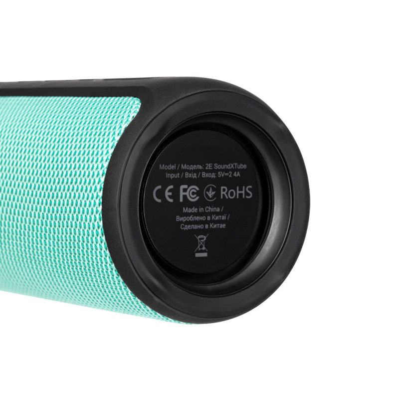 2E Portable Speaker SoundXTube TWS, MP3, Wireless, Waterproof Turquoise (2E-BSSXTWTQ)
