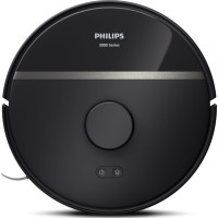 Philips Робот-пылесос Series 3000, h=34см, влажная уборка, конт пыль -0.35л, вода -0.3л, автон. раб. до 200мин, НЕРА 11, черный (XU3000/01)