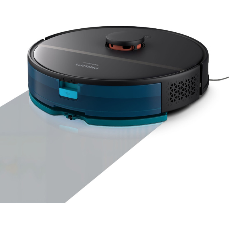 Philips Робот-пылесос Series 3000, h=34см, влажная уборка, конт пыль -0.35л, вода -0.3л, автон. раб. до 200мин, НЕРА 11, черный (XU3000/01)