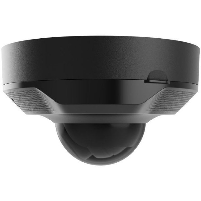 Ajax DomeCam Mini wired IP camera, 8MP, 4mm, Poe, True WDR, IP 65, IR 30m, audio, viewing angle 75° to 85°, mini dome, black (000039330)