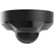 Ajax DomeCam Mini wired IP camera, 8MP, 4mm, Poe, True WDR, IP 65, IR 30m, audio, viewing angle 75° to 85°, mini dome, black (000039330)