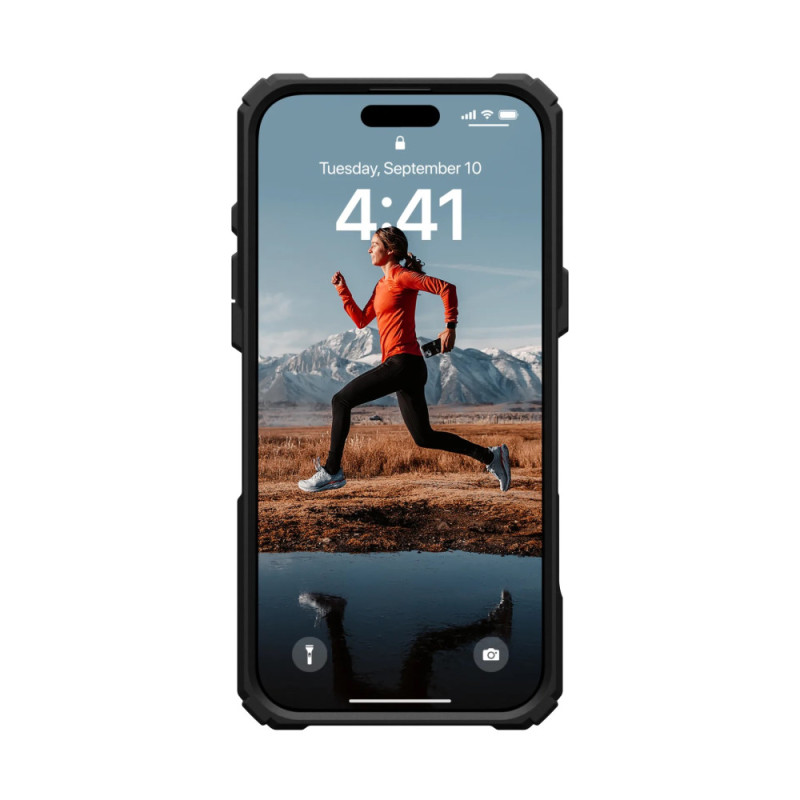 UAG iPhone 16 Pro Max Plasma XTE MagSafe, Black/Orange (114475114097)