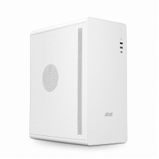2E Gaming 2E-V500B-400, PC case Credo V500W without PSU, 1xUSB3.0, 1х USB 2.0, 1xUSB Type-C, 1x120mm, VGA 310mm, ATX, white (2E-V500W)
