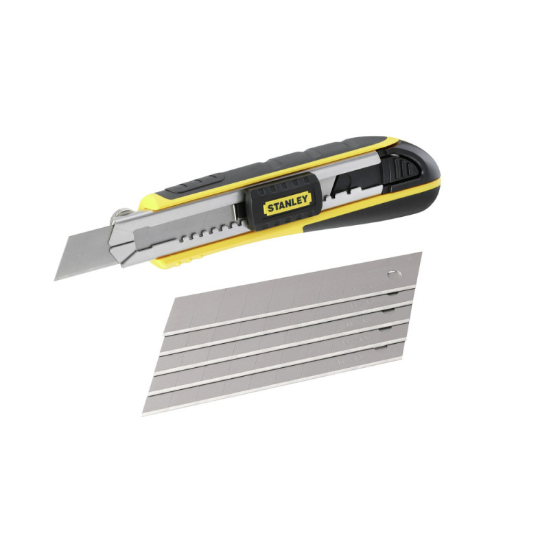Stanley Нож 18мм сегментированное лезвие 180мм серия FatMax® картридж для 6 лезвий (уп.6) (0-10-481)