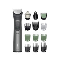 Philips Тример Philips Series 7000, для бороди, голови та тіла, насадок-15, сталь, сірий (MG7921/15)