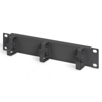 MIRSAN Кабельний організатор MIRSAN 10", 1U, 3 кільця, чорний (MR.10PKV1U.01)