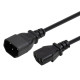 Кабель питания C13 to C14 1.8m 0.75mm2 copper Vinga (VYPCC13141875CU)
