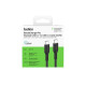 Belkin Кабель USB-C > USB-C зарядки/синхронизации 2м, 240Вт, Type-C, витой, черный (CAB025HQ2MBK)
