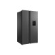 TCL Refrigerator SBS, 177х74х92sm, ref-396l, freez.-192l, 2doors, A++, NF, inv, display ext, fresh zone, dispenser, inox (RP631SSE1UA)