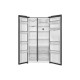 TCL Refrigerator SBS, 177х74х92sm, ref-396l, freez.-192l, 2doors, A++, NF, inv, display ext, fresh zone, dispenser, inox (RP631SSE1UA)