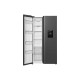 TCL Refrigerator SBS, 177х74х92sm, ref-396l, freez.-192l, 2doors, A++, NF, inv, display ext, fresh zone, dispenser, inox (RP631SSE1UA)