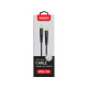 Дата кабель USB-C to Lightning 1.2m CBFLEXTL1 18W black Intaleo (1283126542459)