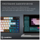 Клавиатура GamePro Asgard Valhalla Pro Rainy Switch Bluetooth/2.4G/USB USB White with display (MK160W-D-Pro)