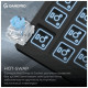 Клавиатура GamePro Asgard Valhalla Pro Rainy Switch Bluetooth/2.4G/USB USB White with display (MK160W-D-Pro)