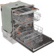 Gorenje Dishwasher built-in, 16sets, A+++, 60cm, TotalDry, TouchControl, AquaStop, 3 basket, white (GV16D5)