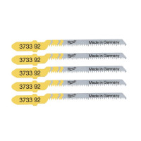 Milwaukee T101AO jigsaw blade for wood, tooth pitch 1.35mm x 50mm, 5 pcs (4932373392)