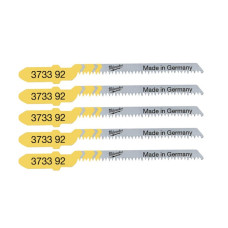 Milwaukee T101AO jigsaw blade for wood, tooth pitch 1.35mm x 50mm, 5 pcs (4932373392)