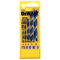 DeWALT set of wood drills Extreme Impact, 5 pcs, 4-10mm, case (DT4535) DeWALT set of wood drills Extreme Impact, 5 pcs, 4-10mm, case (DT4535)