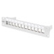 Digitus Modular Patch Panel, shielded, 12-Port Blank,1U,254mm (10 ) Rack Mount, grey RAL 7035 (DN-91419)